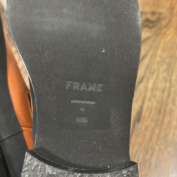 Frame Le Holland Boot tobacco size 38 1/2 - Picture 11 of 13